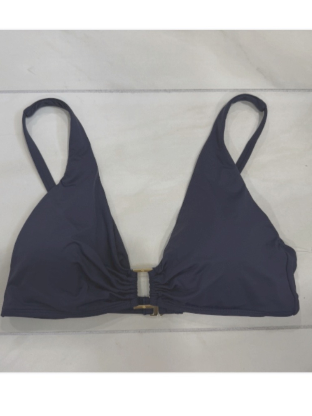 Lauren Ralph Lauren Women's Bikini Bottoms Swimsuit Blue Size 14 12563
